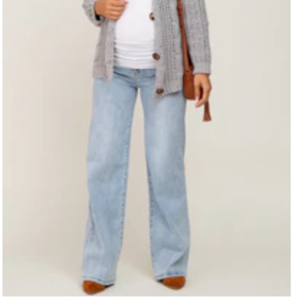 Pink blush jeans *Maternity